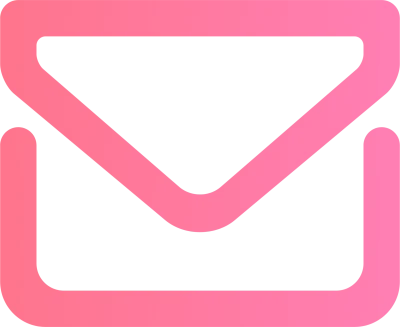 Pink Email Envelope Message Icon PNG Image
