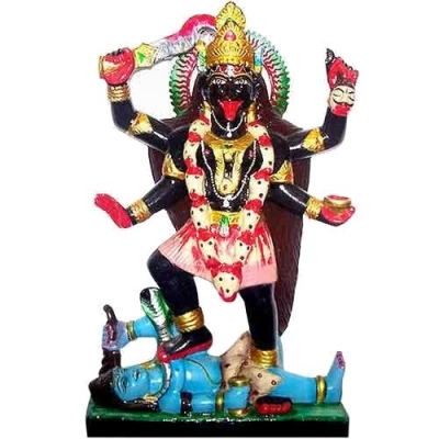 Hindu Goddess Kali Maa Statue PNG Image