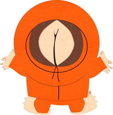 Kenny McCormick South Park Cartoon Clipart