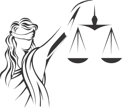 Lady Justice Statue Sketch Free PNG