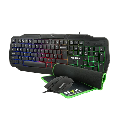 Gaming Keyboard and Mouse Set PNG Image