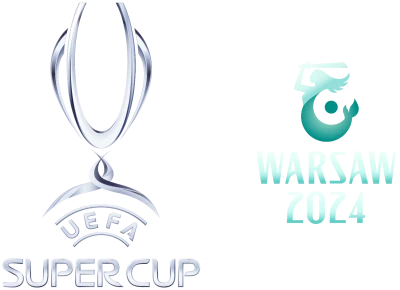 UEFA Super Cup Warsaw 2024 Logo Transparent Background