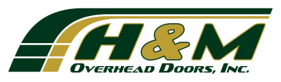 H and M Overhead Doors Logo PNG Image