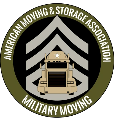 Military Moving and Storage Logo Free PNG