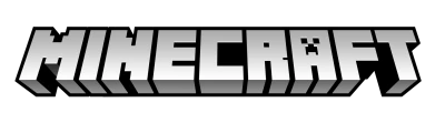Minecraft Game Logo Silver Free PNG