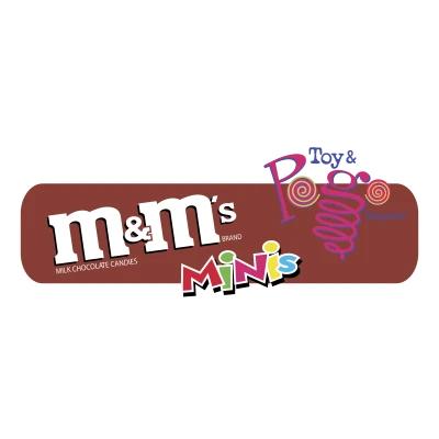 M and Ms Minis Candy Logo PNG Image