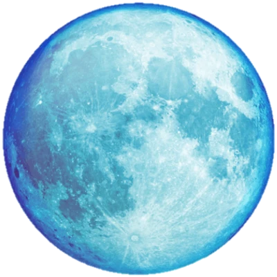 Full Blue Moon Free PNG
