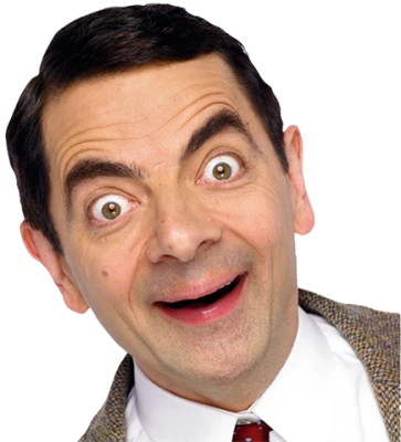 Mr Bean Rowan Atkinson Face PNG Image