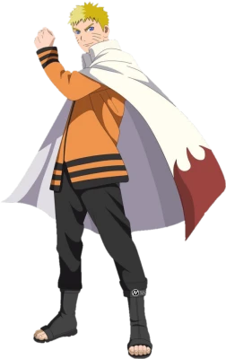 Naruto Uzumaki Hokage Free PNG