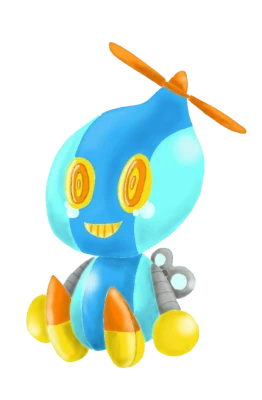 Omochao Sonic Character Clipart