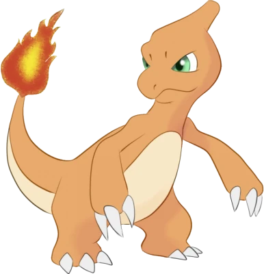 Charmander Pokemon Character Clipart