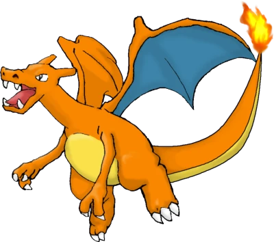Charizard Pokemon Character Clipart