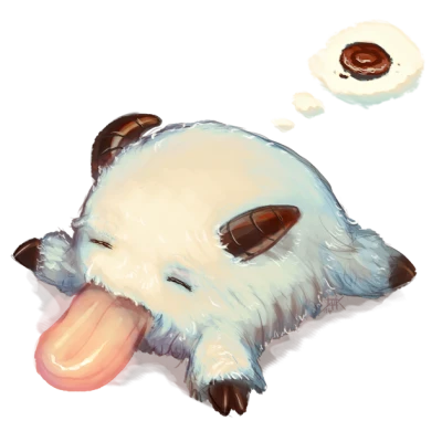 Poro League of Legends Clipart