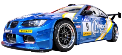 BMW M3 Racing Car PNG Image