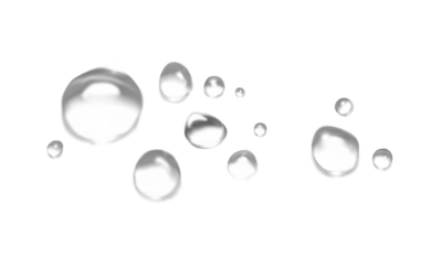 Scattered Water Droplets Free PNG