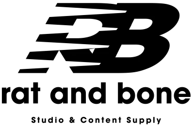 Rat and Bone Content Studio Logo Free PNG