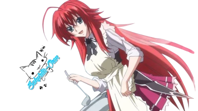 Anime Girl Rias Gremory Character Clipart