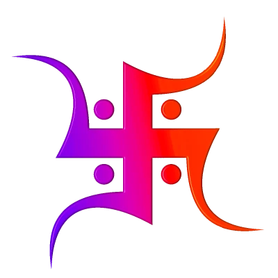 Decorative Swastika Symbol PNG Image
