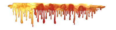 Orange Red Watercolor Drip Texture
