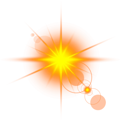Natural Sun Optical Lens Flare Overlay