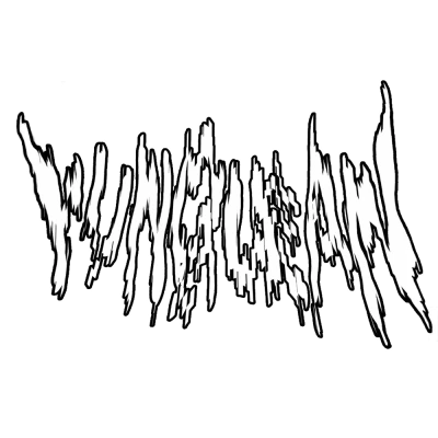 Grungy Vungurean Logo Text Art Free PNG