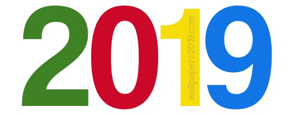 2019 Happy New Year PNG – Transparent Background 17