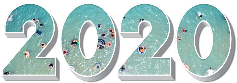 2020 Happy New Year PNG – Transparent Background 1