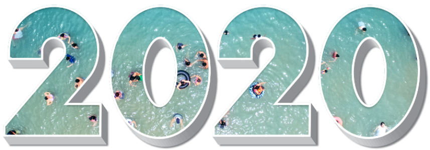 2020 Happy New Year PNG – Transparent Background 1