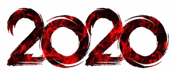 2020 Happy New Year PNG – Transparent Background 2