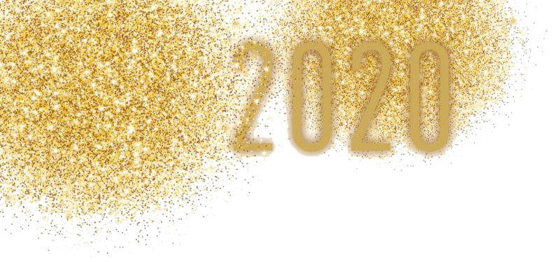 Happy New Year 2020 PNG – Festive Celebration Design 4