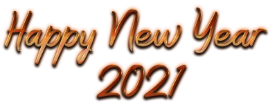 Happy New Year 2021 PNG – Festive Celebration Design