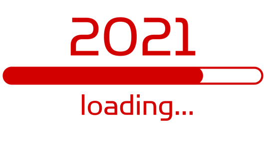 2021 Happy New Year PNG – Transparent Background 12