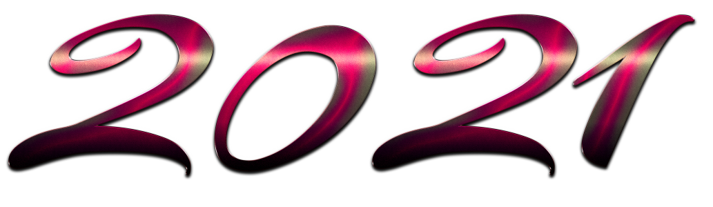 2021 Happy New Year PNG – Transparent Background 14