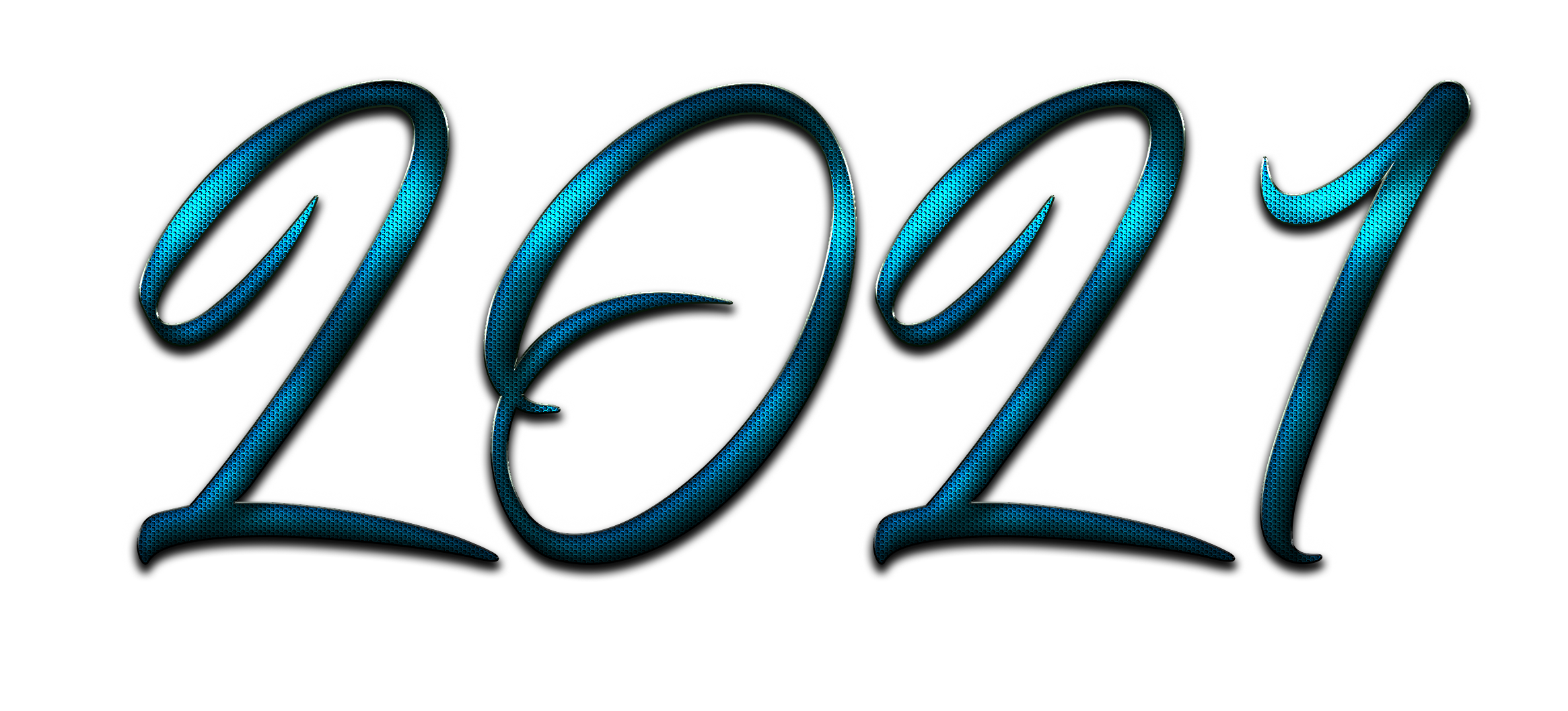 2021 Happy New Year PNG – Transparent Background 15