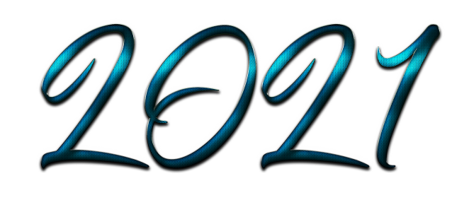 2021 Happy New Year PNG – Transparent Background 15