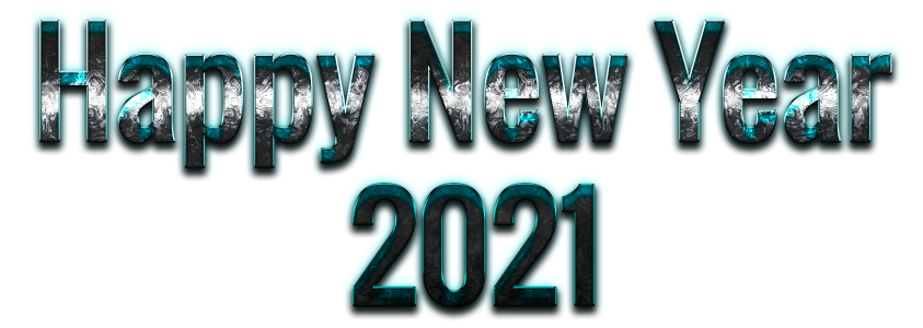 2021 Happy New Year PNG – Transparent Background 16