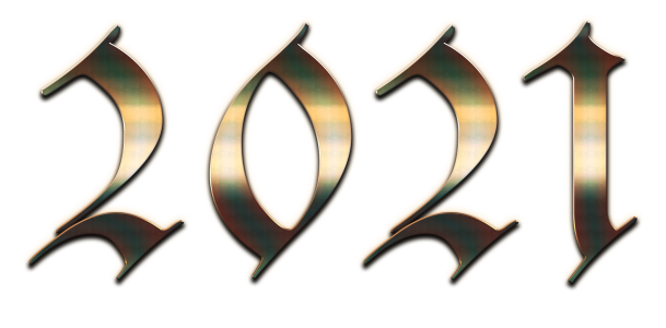 2021 Happy New Year PNG – Transparent Background 18