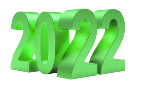 2022 Happy New Year PNG – Transparent Background