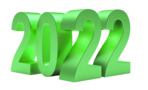 2022 Happy New Year PNG – Transparent Background 4