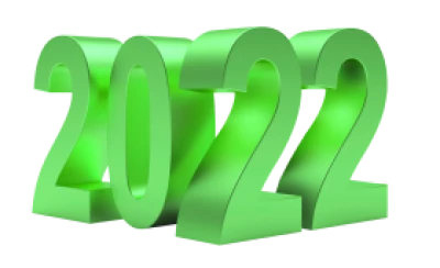 2022 Happy New Year PNG – Transparent Background