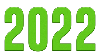 2022 Happy New Year PNG – Transparent Background