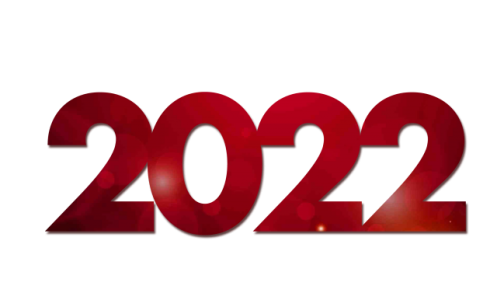 2022 Happy New Year PNG – Transparent Background 18