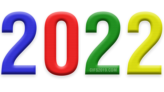 2022 Happy New Year PNG – Transparent Background 20