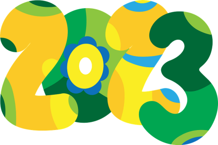 2023 Happy New Year PNG – Transparent Background 1