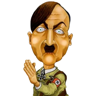 Adolf Hitler Portrait PNG Image