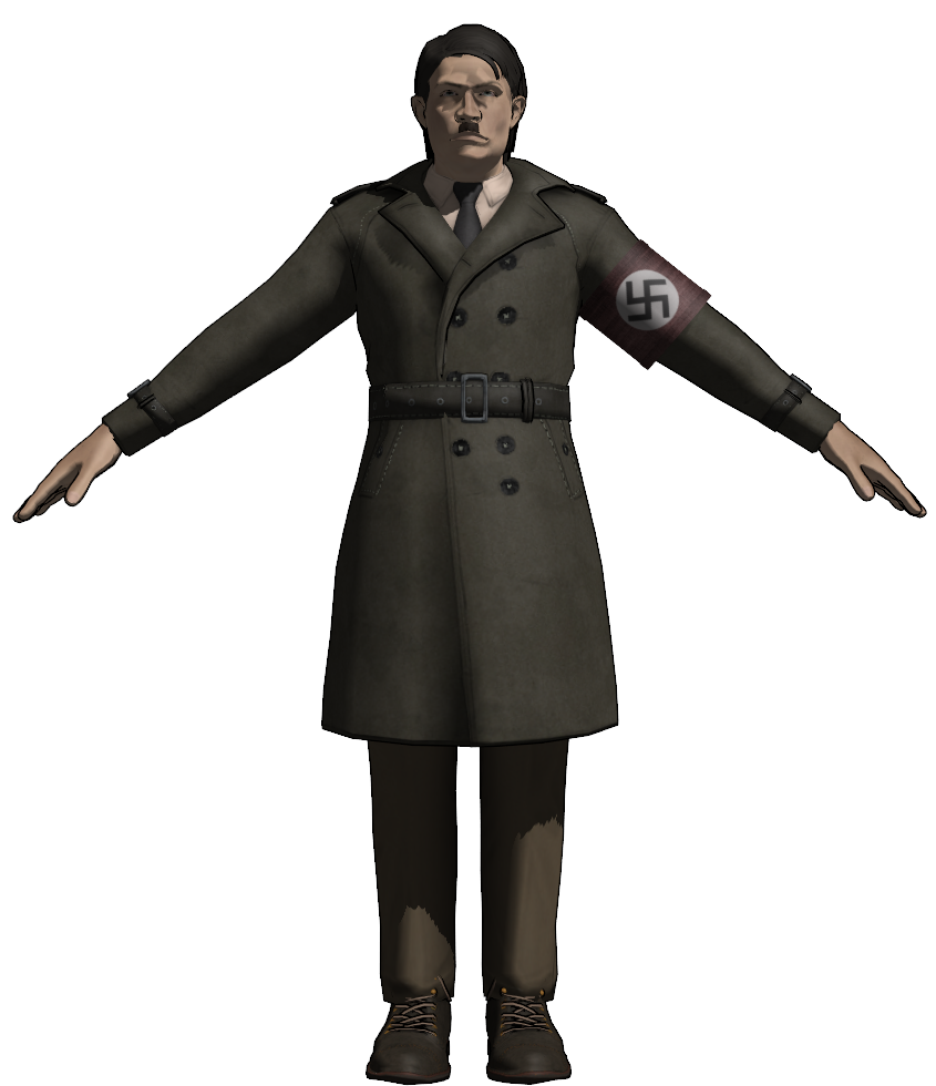 Adolf Hitler Portrait PNG Image 11