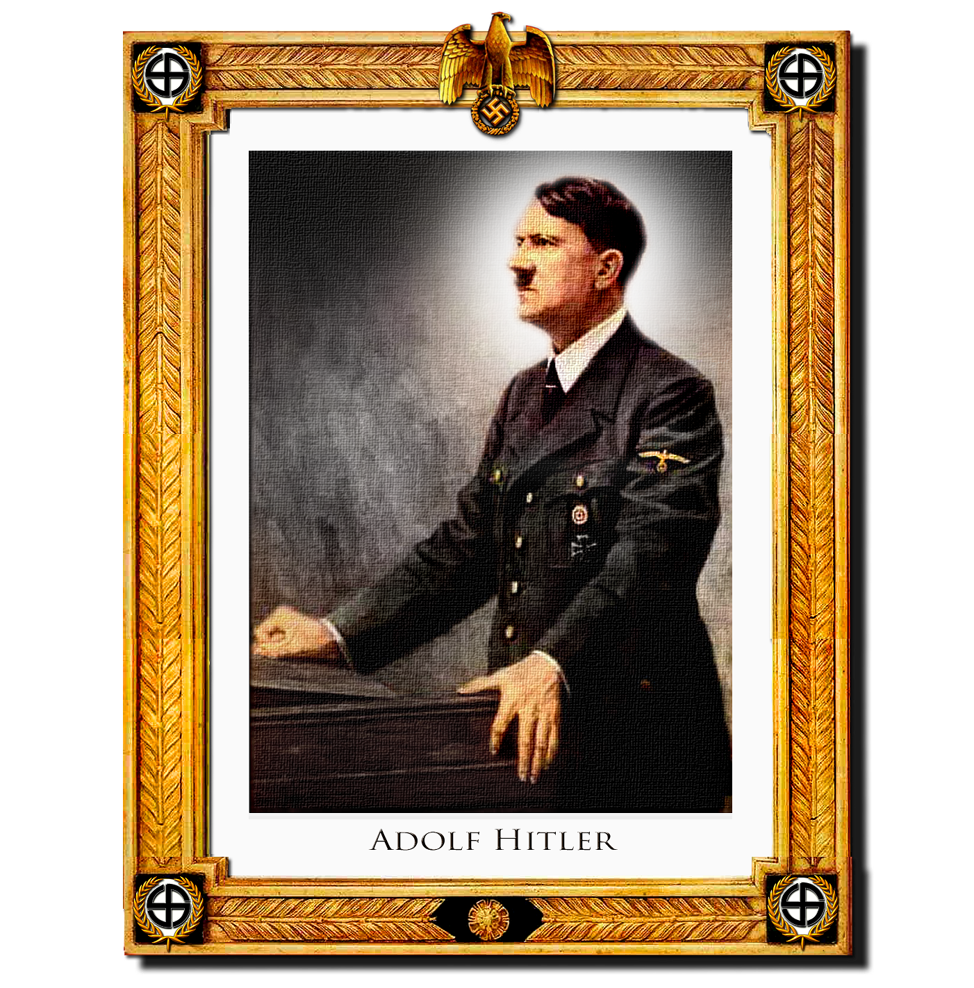 Adolf Hitler Portrait PNG Image 12
