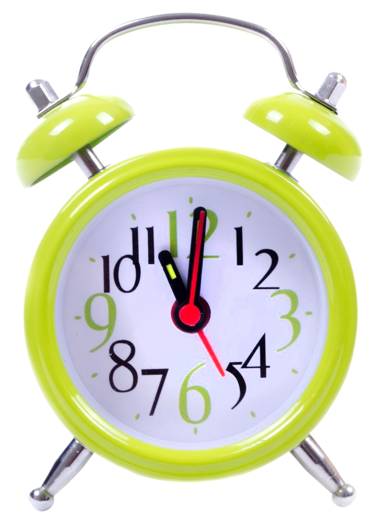 Alarm Clock PNG – Classic Timepiece 6
