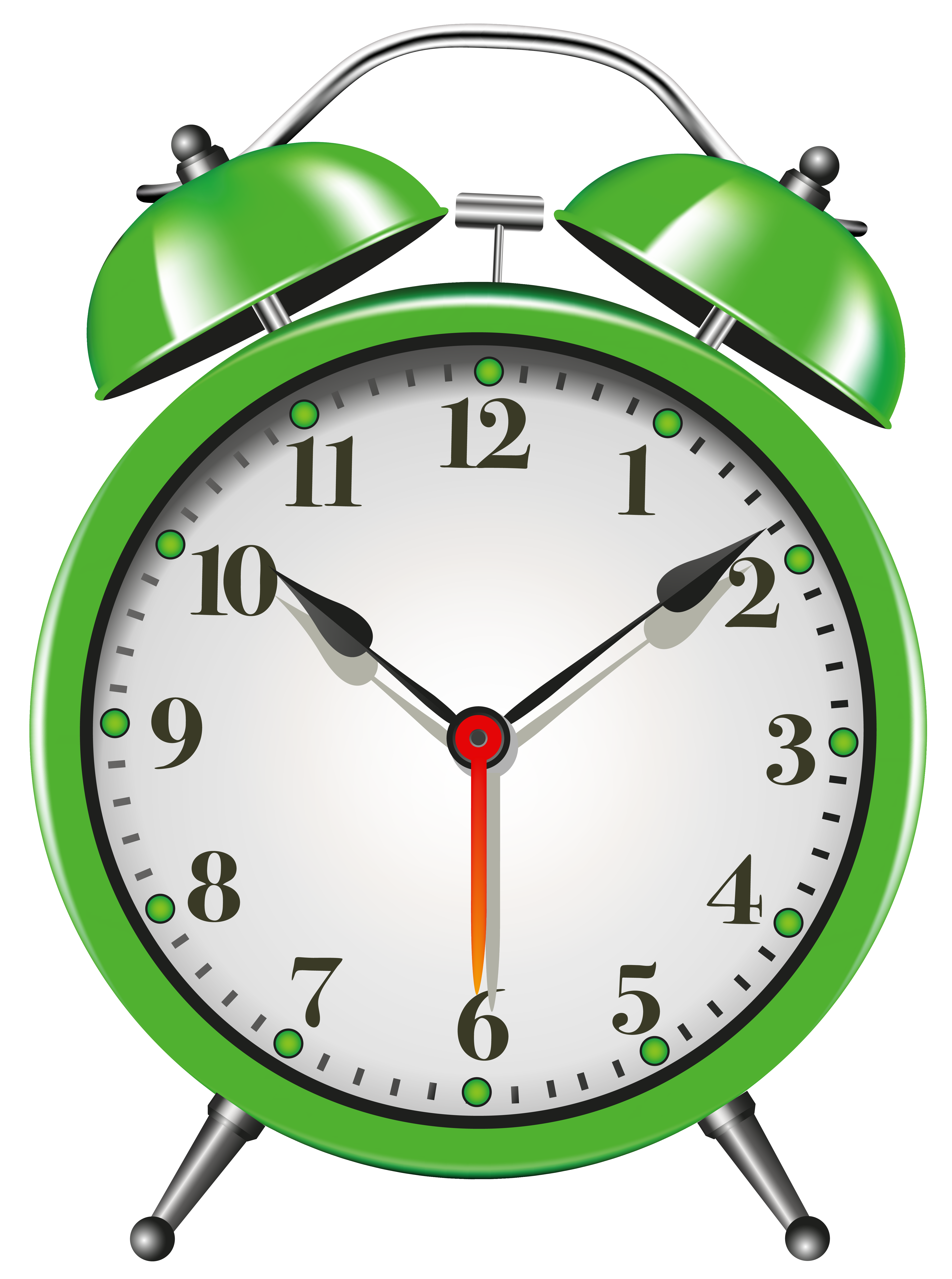 Alarm Clock PNG – Classic Timepiece 12