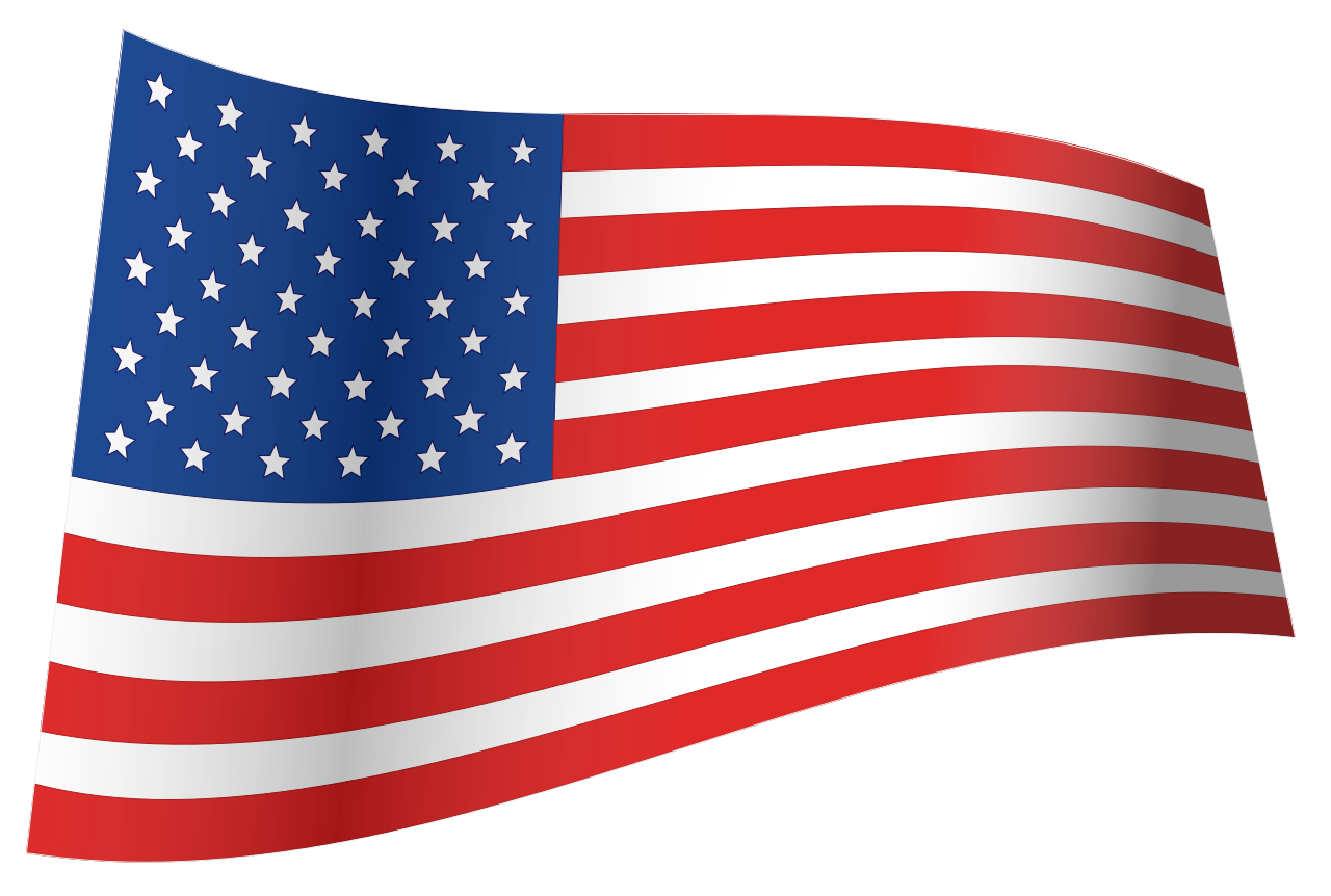 American Flag PNG – Transparent Background